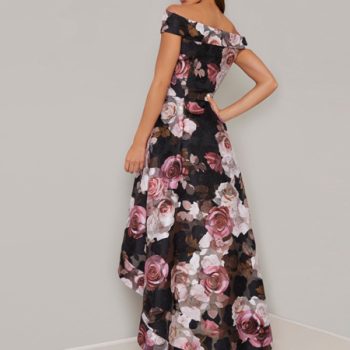 Alternative view of پیراهن مجلسی گلدوزی طلایی