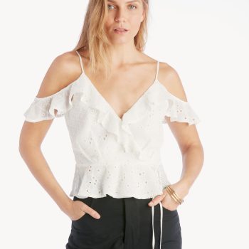 پیراهن سفید زنانه